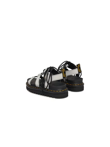 Dr. Martens Sandali s paščki Nartilla svetlo siva