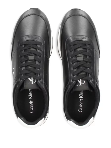 Sneakerși Calvin Klein Jeans negru