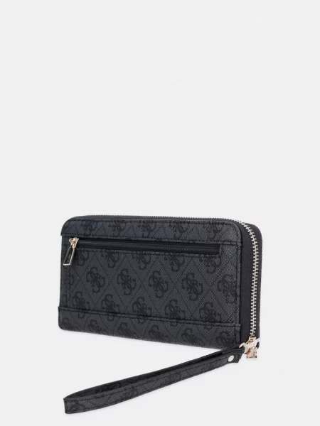 Portofel Guess cu autograf din piele gri