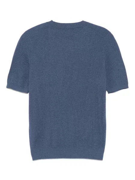 Tricou Mauro Ottaviani tricotate albastru
