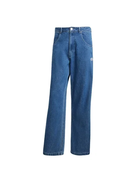 Adidas Originals jeans Firebird albastru