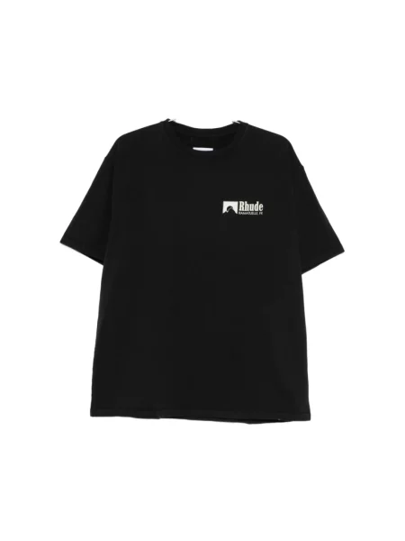 Koszulka Rhude z logo czarna