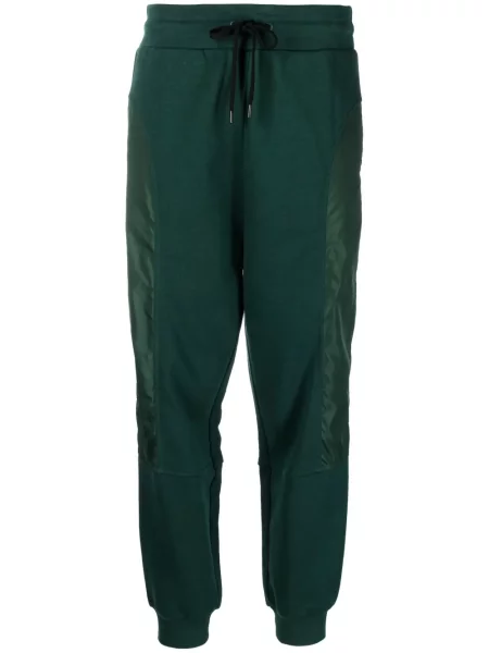 Pantaloni Love Moschino cu imagine alergare verde