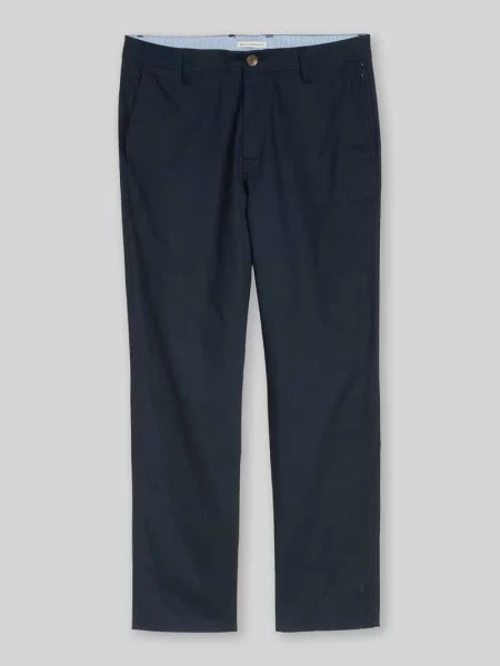 Chinosy o kroju regular fit z mieszanki lnu i bawełny Tom Tailor
