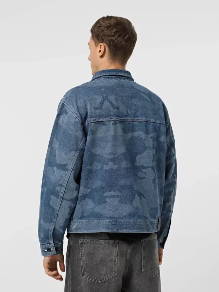 Куртка-сорочка Vans Camo Denim синій