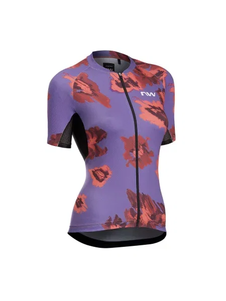 Koszulka rowerowa NORTHWAVE Force Evo Woman Jersey czerwona