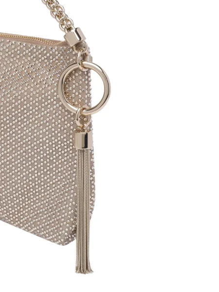 Colier Jimmy Choo de cristal auriu