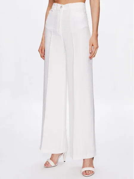 Pinko Pantaloni din alb
