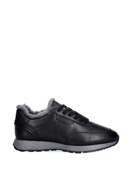 Sneakerși Baldinini din piele negru