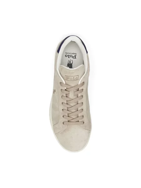 Polo Ralph Lauren sneakersy zamszowe Hrt Crt Ii beżowy