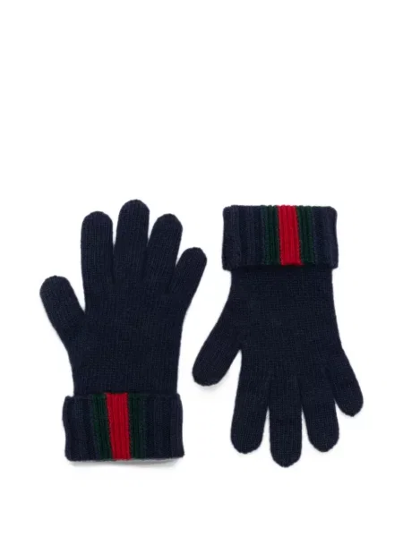 Rękawiczki dziecięce Gucci niebieskie