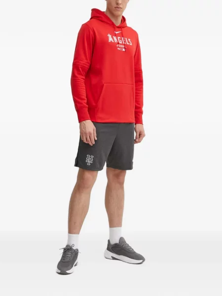 Slip de baie Nike alergare cu autograf cu glugă roșu