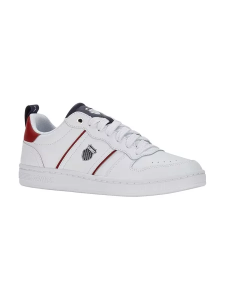 Usnjene superge K-Swiss LOZAN MATCH LTH bela