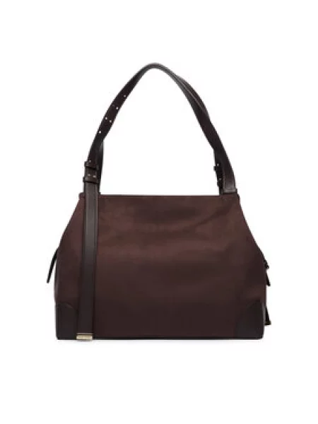 Kabelka Armani Exchange hnedá