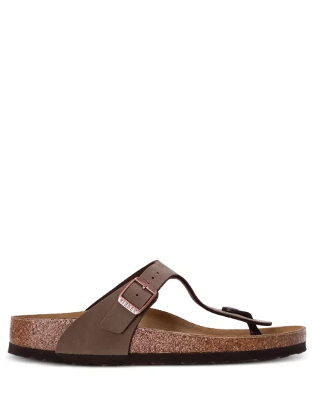 Sandale Birkenstock din piele slip-on maro
