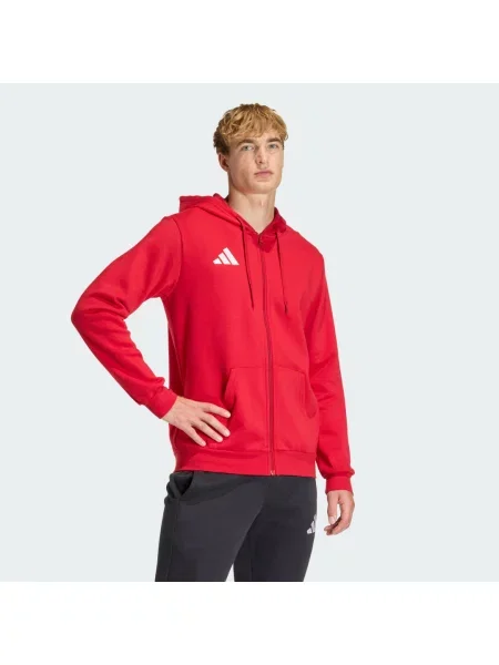 ADIDAS PERFORMANCE Sportovní mikina krvavě červená