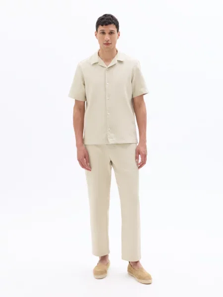 Pantaloni Celio bej