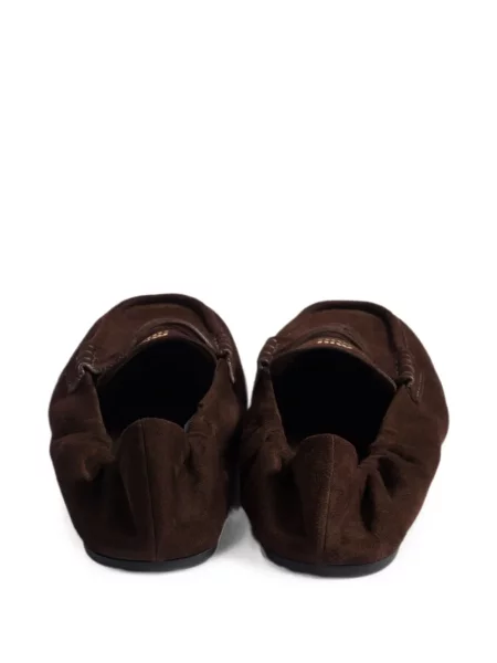 Loafers Miu Miu σουέντ καφέ
