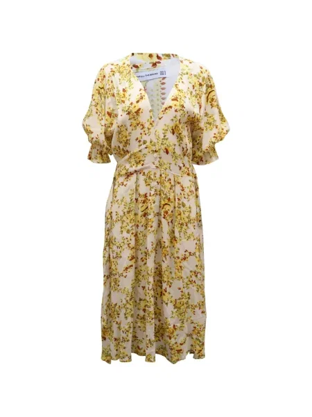 Rochie Faithfull The Brand cu model floral cu imagine de costum