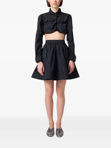 Fusta mini Msgm în linie A negru