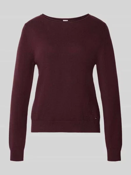Sweter krój regular fit z mieszanki żywej wełny i kaszmiru model Lisa' Brax