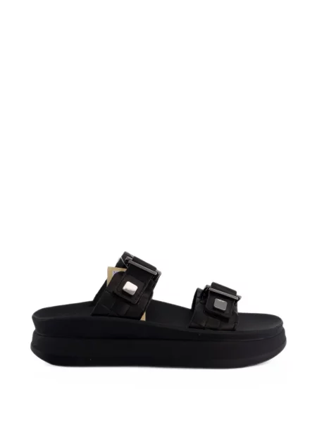 Sandale Fantasy Sandals cu platformă cu cataramă negru