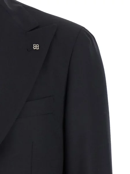 Costum Tagliatore plisat de costum negru