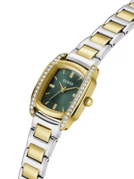 Ceas Guess cu autograf verde