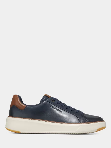 Кожаные кеды Cole Haan синие