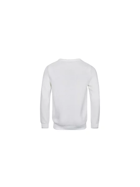 By Garment Makers The Organic Waffle Knit Mężczyźni Bluzy i bluzy z kapturem By Garment Makers Size: L biały