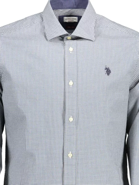 Καρό μακρύς polo Us Polo Assn μπλε