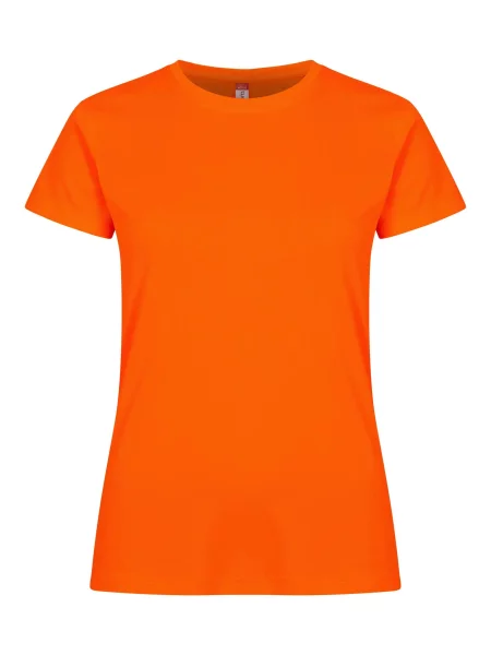 Clique Basic Active-T koszulka – Visibility pomarańczowa