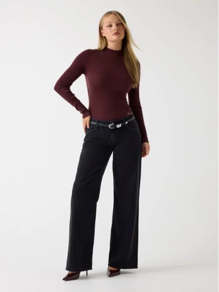 Guess Τζιν Baggy Fit μπλε