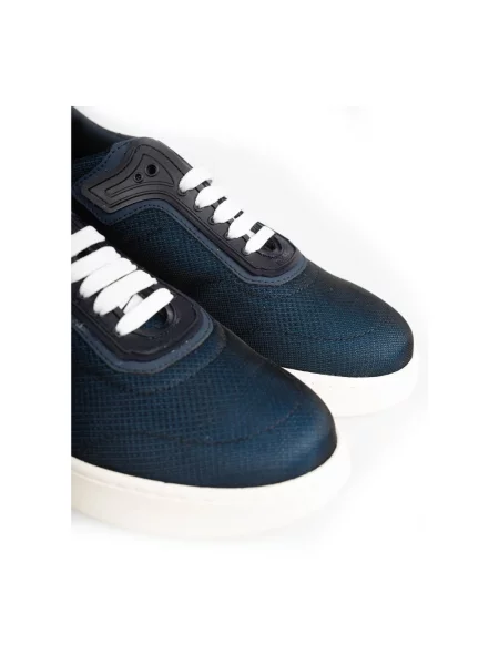 Sneakersy Baldinini skórzane niebieskie