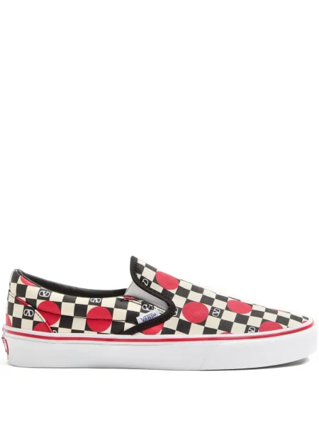 Sneakerși Valentino Garavani cu buline cu imagine slip-on negru