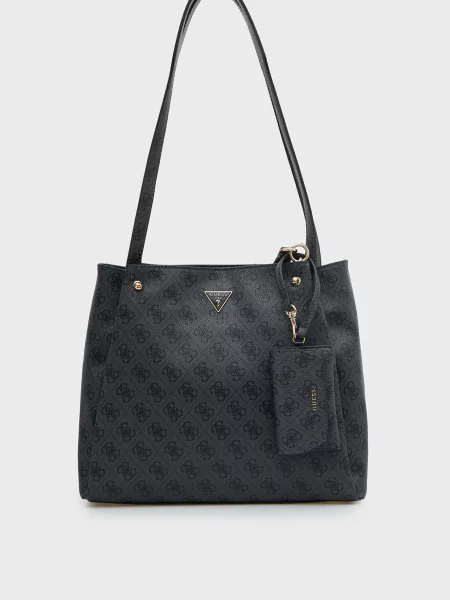 Сумка Guess з принтом сіра