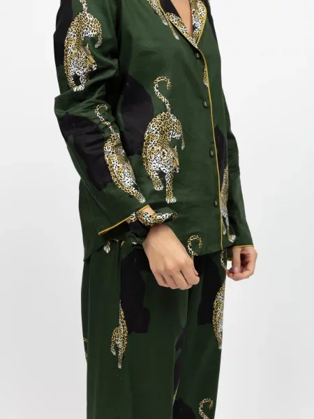 Пижама Cyberjammies из модала зеленая