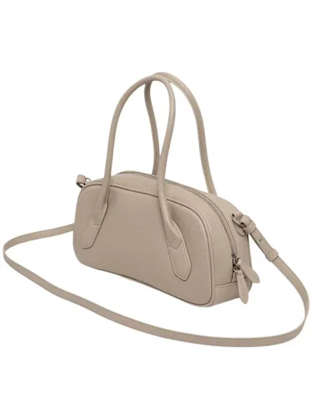 Armani Exchange crossbody kabelka dámska z imitácie kože béžová