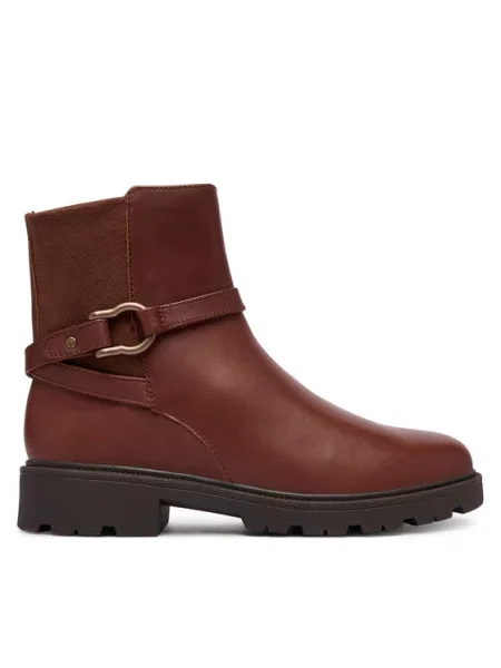 Clarks Botine Code L Bay maro