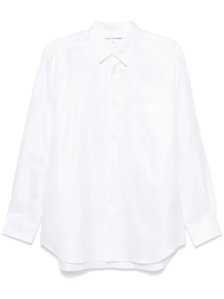 Жакардова риза Comme Des Garçons Shirt бяло
