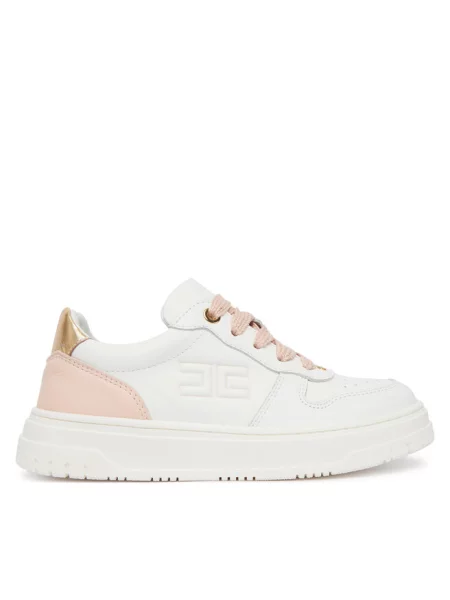 Sneakersy Elisabetta Franchi białe