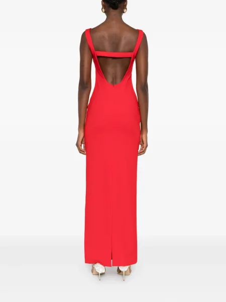 Rochie maxi Solace London de costum roșu