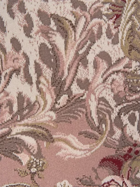 Pikowane kołnierzykowy ponczo Camilla różowe