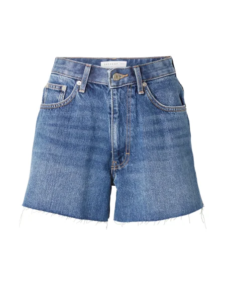 TOPSHOP Jeans denim albastru