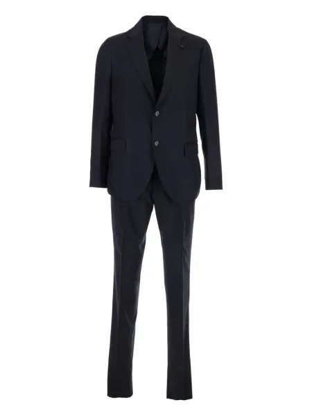 Costum Lardini de lână de costum albastru