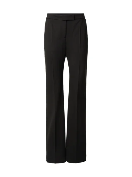 BOSS Hlače na rob črna