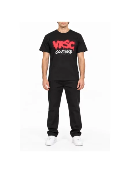 Koszulka Versace Jeans Couture czarna