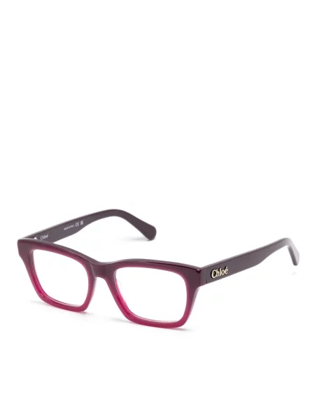Saulės akiniai Chloé Eyewear violetinė
