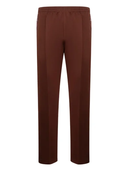 Pruhované kalhoty Needles hnědé