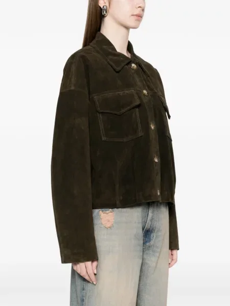 Gulerat geacă Vicolo verde